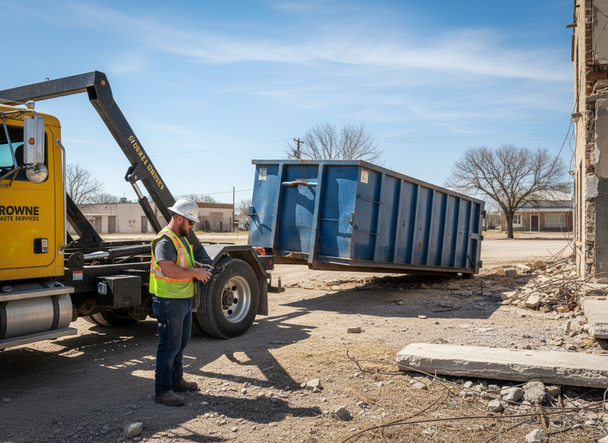 Construction Dumpster Rental in Crowell